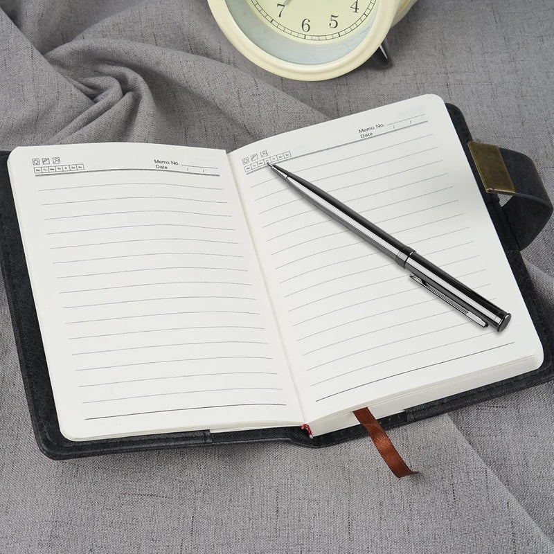 WEMATE Journal with Lock, Diary with Lock, Password Notebook, Pen & Gift Box - Perfect for Men and Women - 4.3X 6.18in Black Keep Your Secrets Safe - Image 4